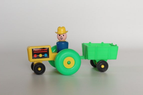 fisher price tractor ride on
