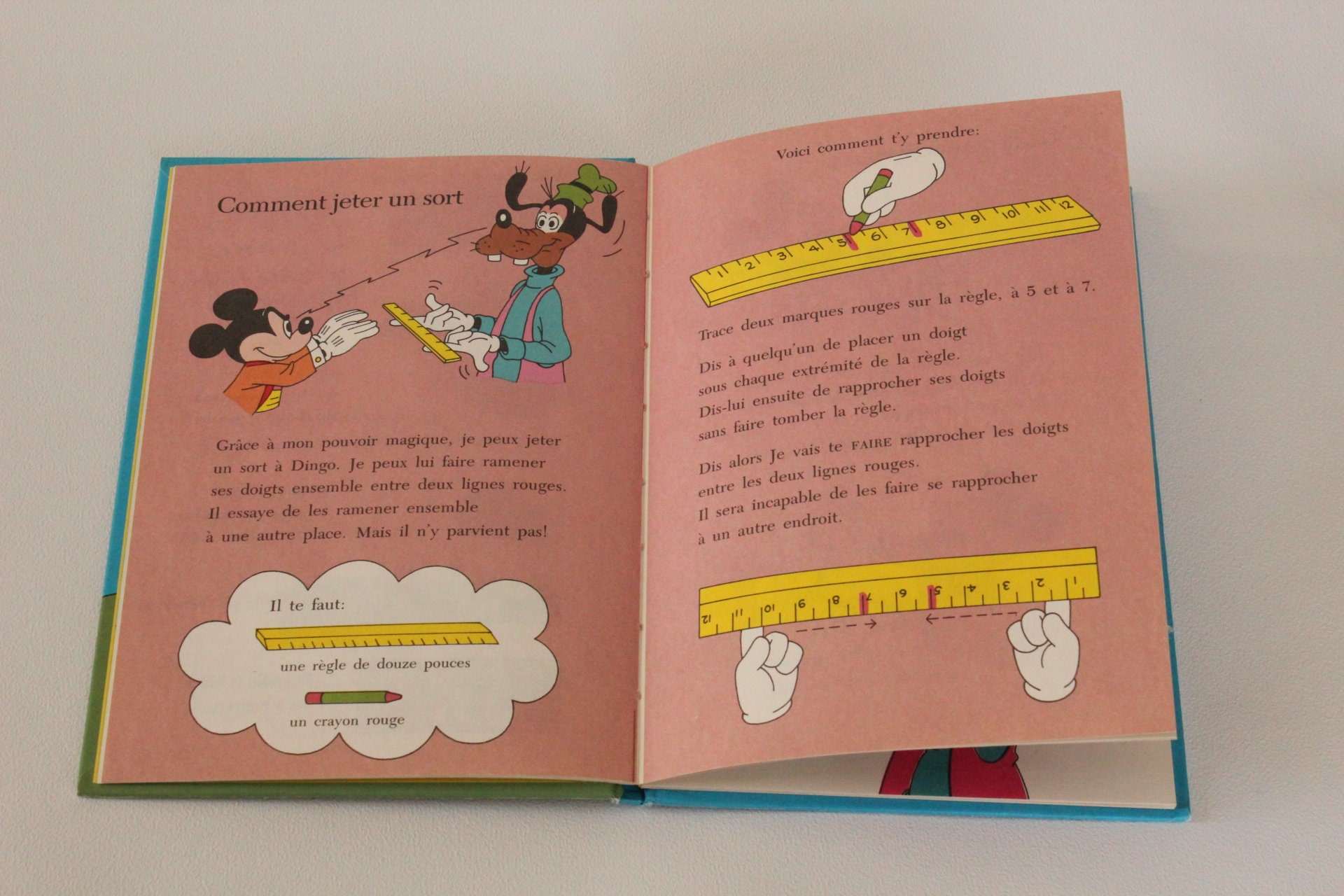 le-livre-magique-de-mickey-mouse-walt-disney-vintage-french-etsy