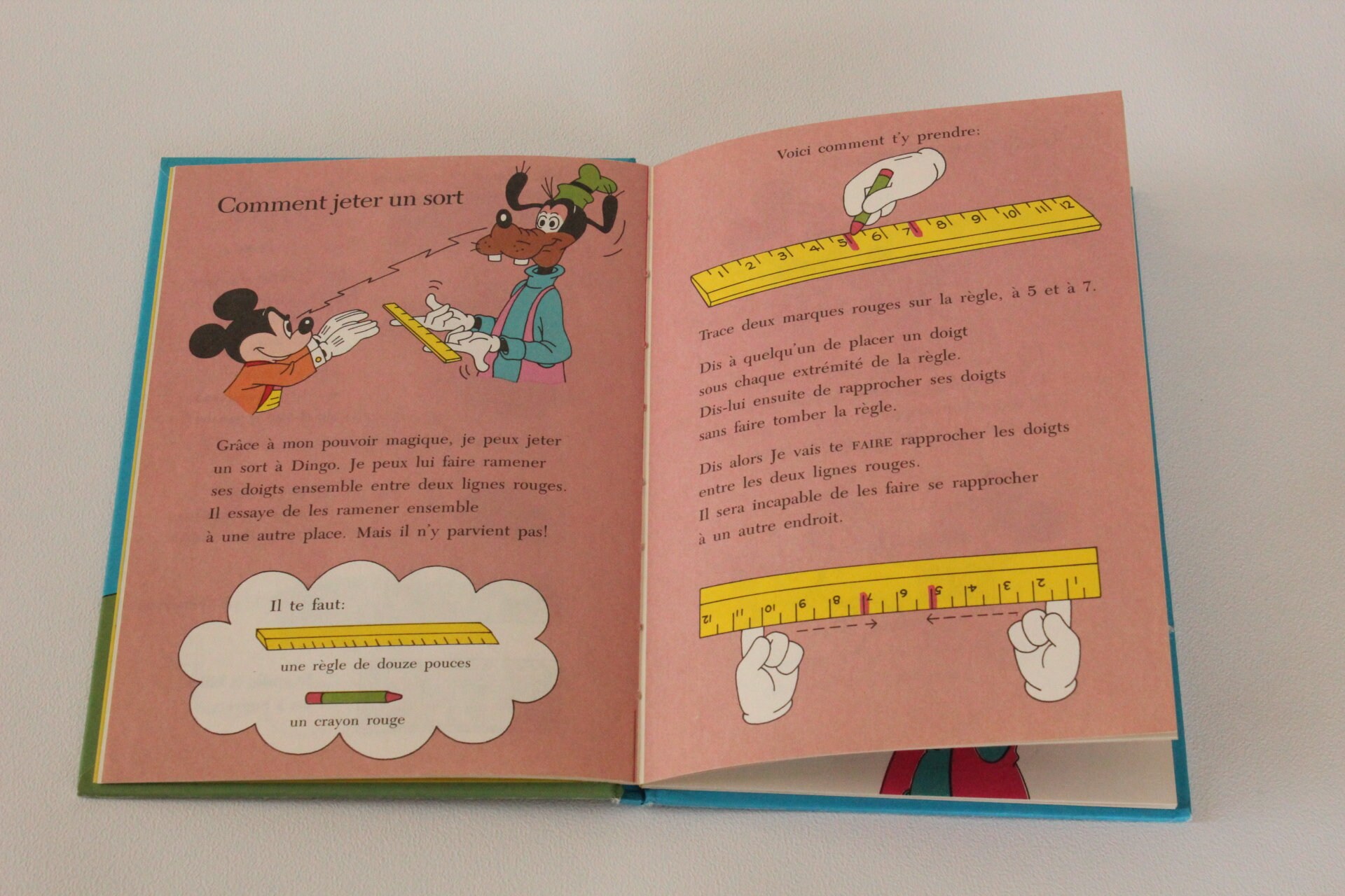 Le LIVRE MAGIQUE De Mickey Mouse Walt Disney Vintage FRENCH Etsy