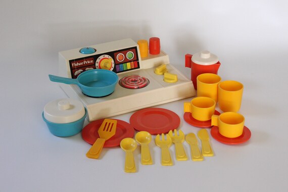 Fisher Price Fun With Food 919 Kitchen Set 1979 1986 Etsy