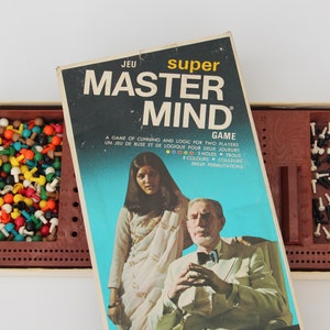 Complete! SUPER Master Mind Game, Vintage Board Game, Parker Brothers, 1975