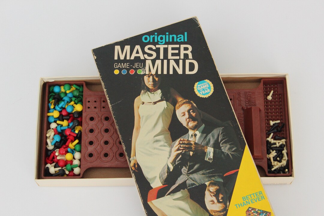 Complete Original MASTER MIND Game Vintage Board Game Etsy