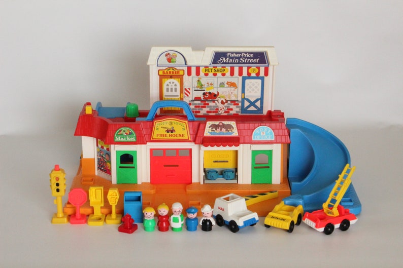 Fisher Price New Fisher Price Little People Mail Box Mailbox For Town Village Mailman Thundercanyonbrewery