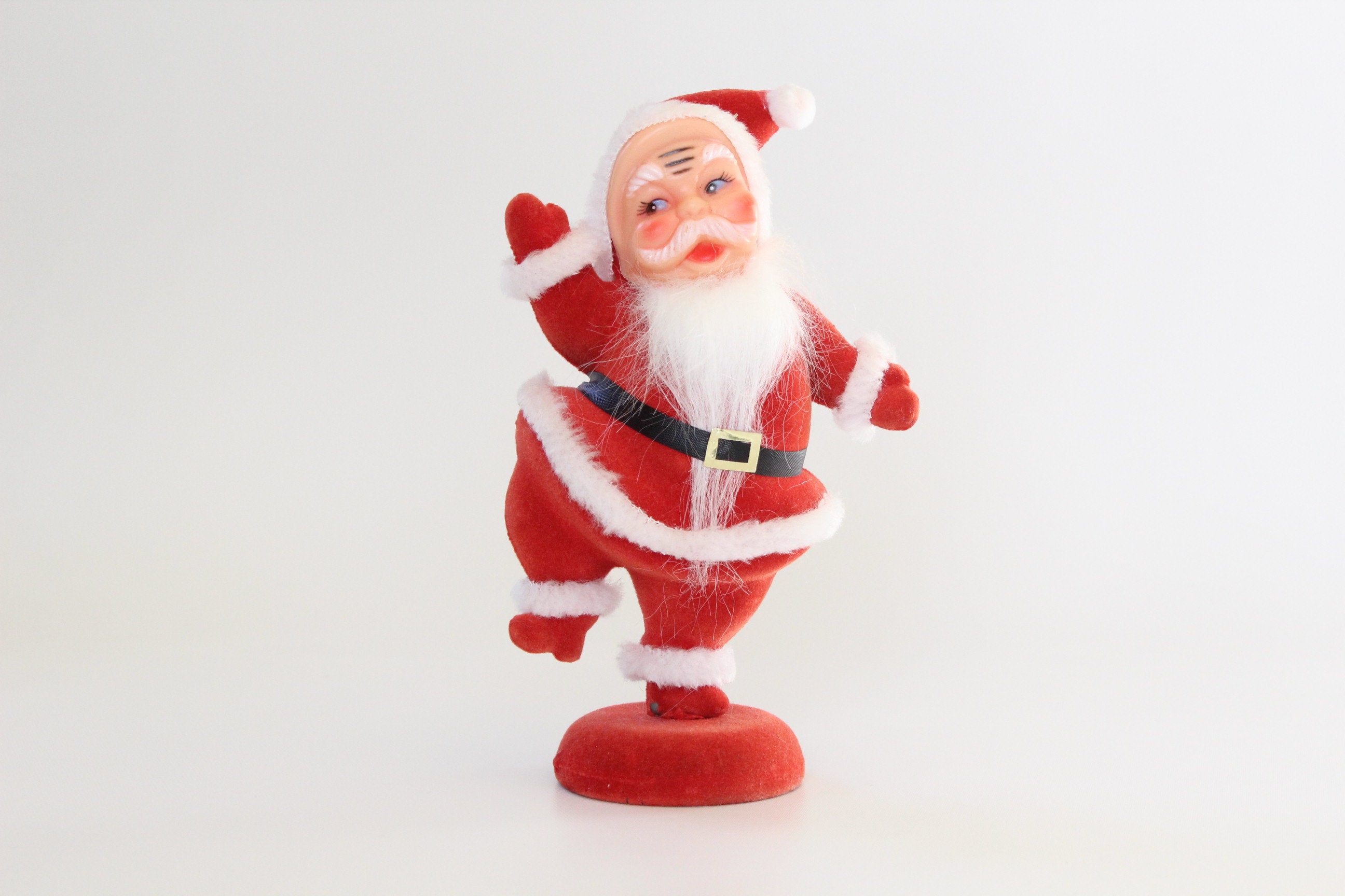 Adornos Navidenos Juguete De Papa Noel Bailando Muñeco De Papá