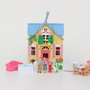 Fisher Price Family Playhouse Complete! Vintage Fisher Price Sweet