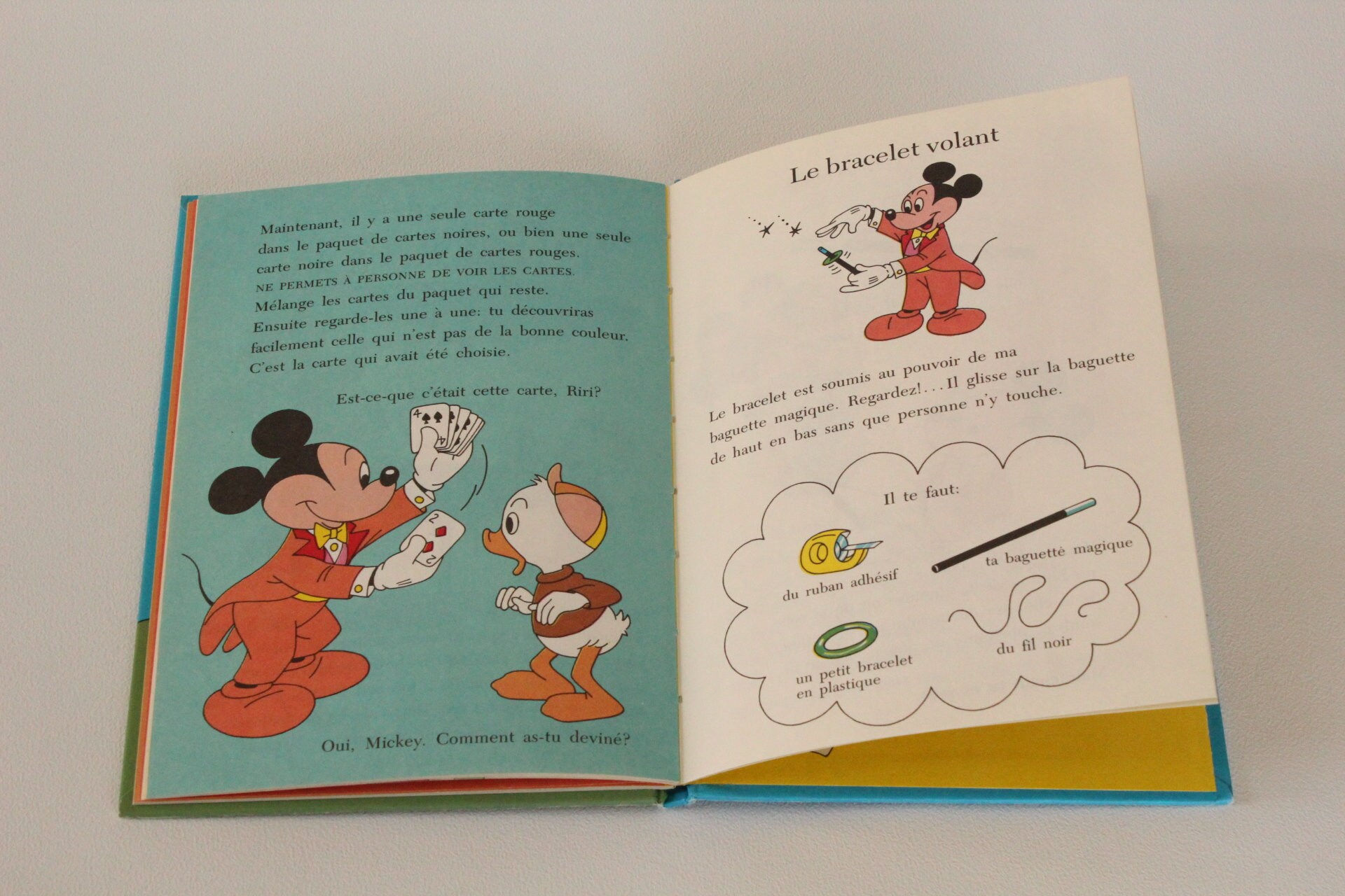 Le LIVRE MAGIQUE De Mickey Mouse Walt Disney Vintage FRENCH Etsy