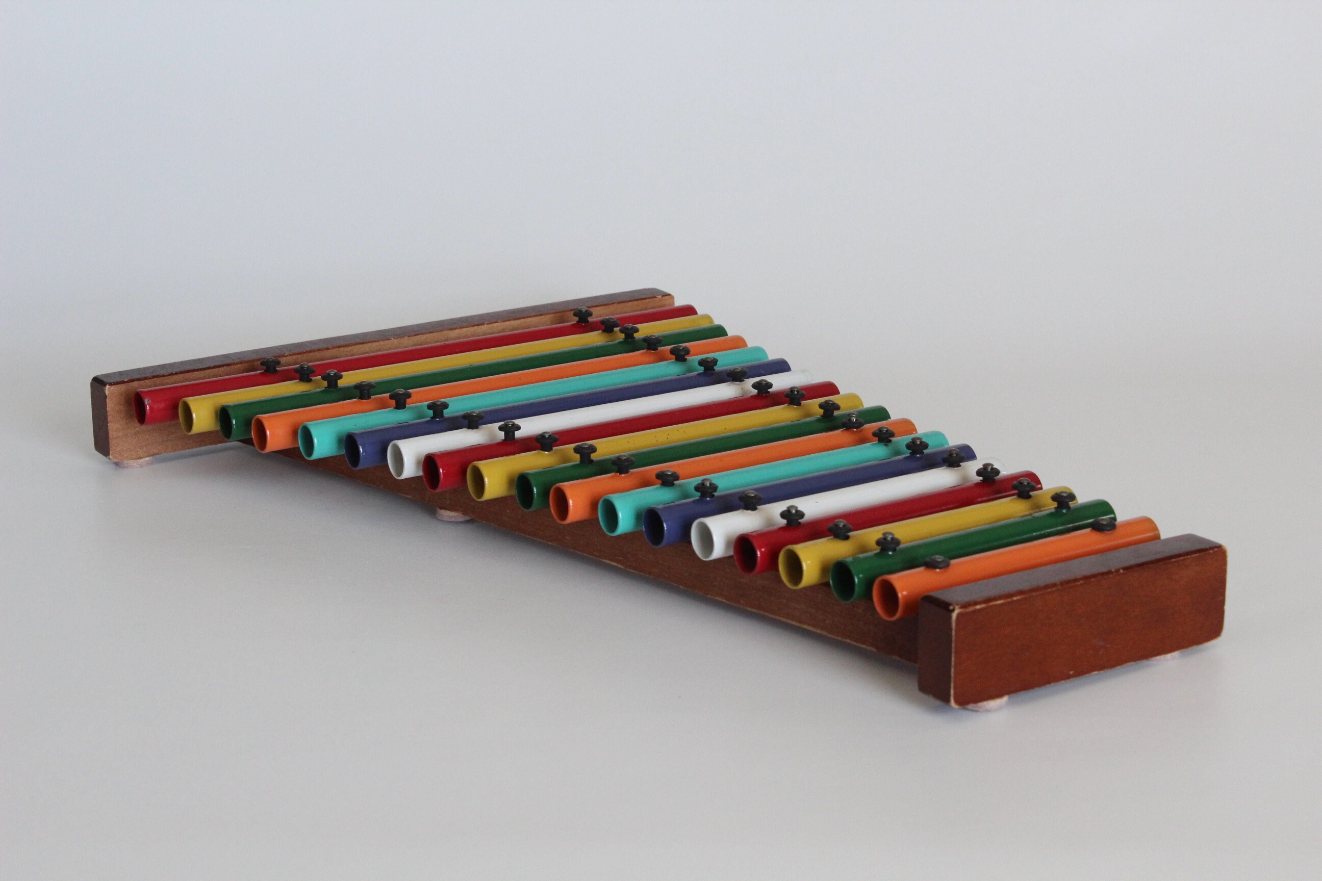 BEAUTIFUL Vintage Color Chime XYLOPHONE Toy 18 Note Antique Etsy