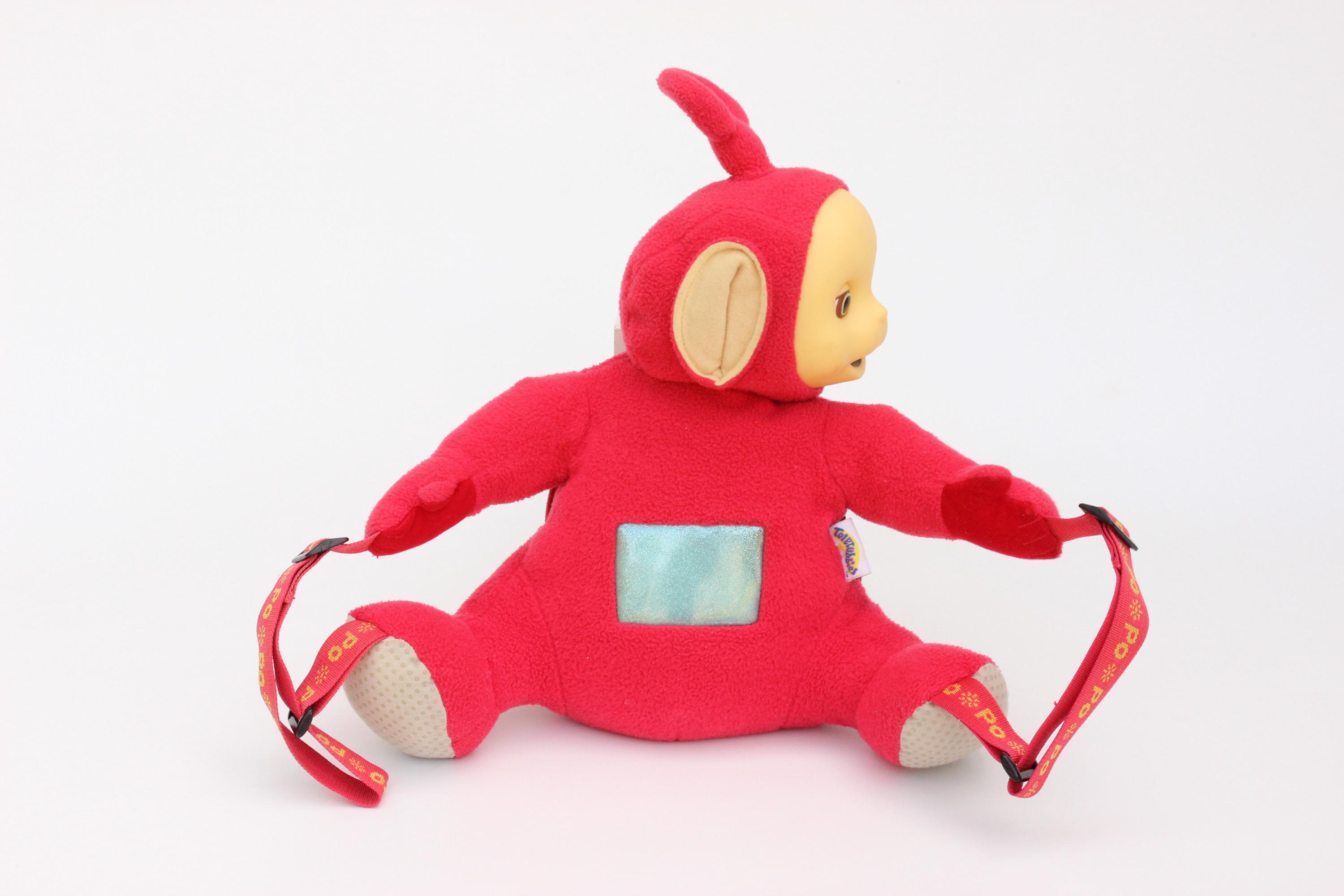 Petit Sac Porté Main Vintage Télétubbies - Peluche Jouet Mega Bloks - Occasion - Pour Collection Ou Déco