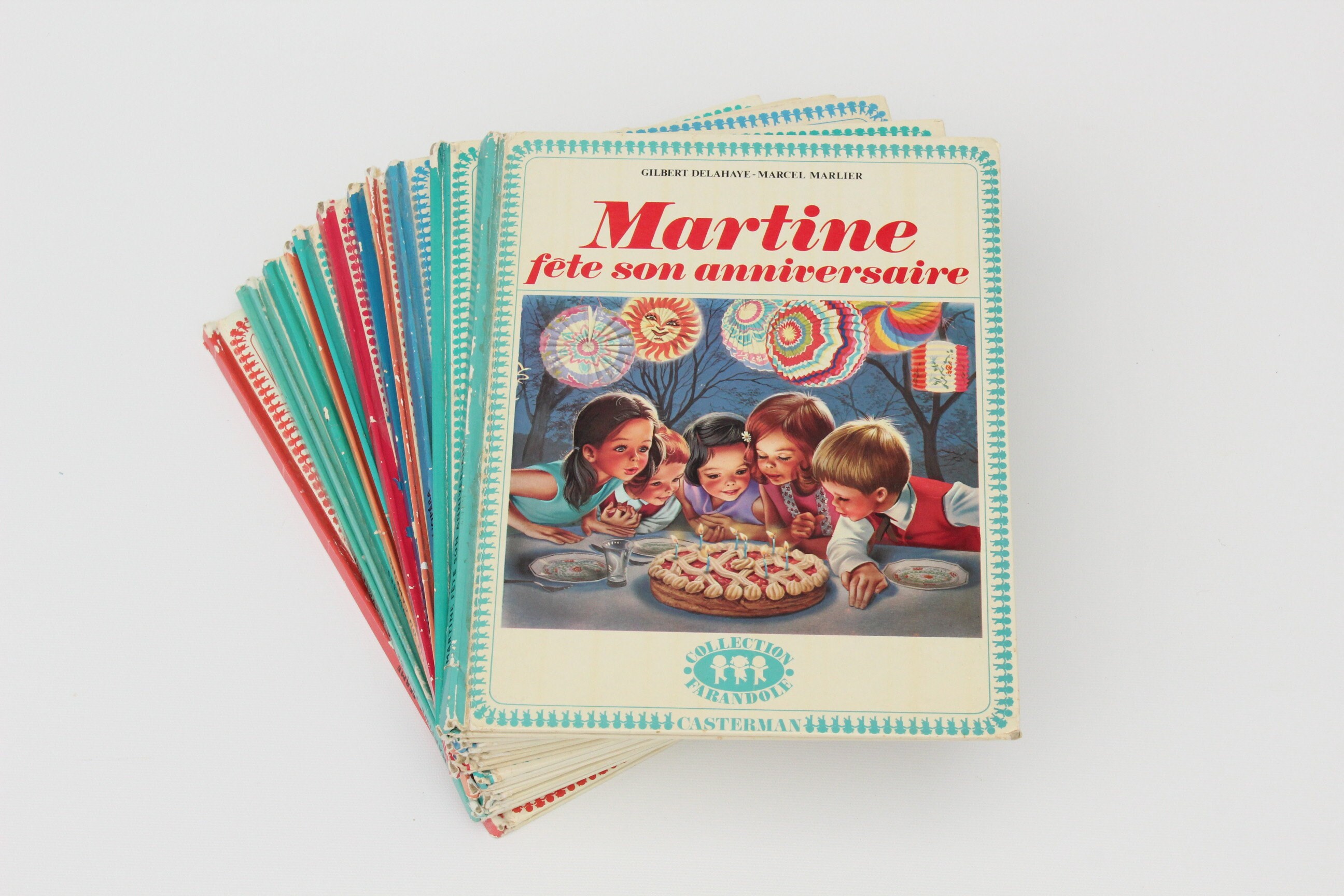Collection Of 12 Vintage Martine S French Books Etsy Ireland