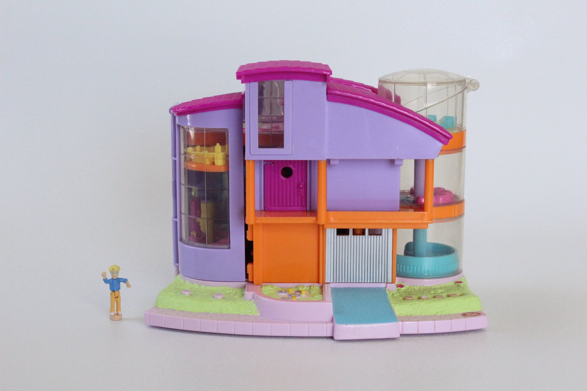 Boite Polly Pocket BLUEBIRD Clubhouse maison 3 personnage 1995 17 c