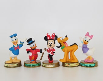 Set of 5 Vintage Walt Disney 100 Years of Magic Figurines, McDonald's HAPPY Meals Toys, 2002