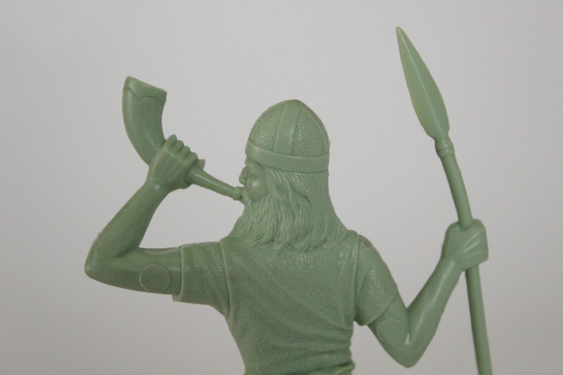 SUPERB The VIKING Warrior Vintage Louis MARX Toy 6 Inches Etsy