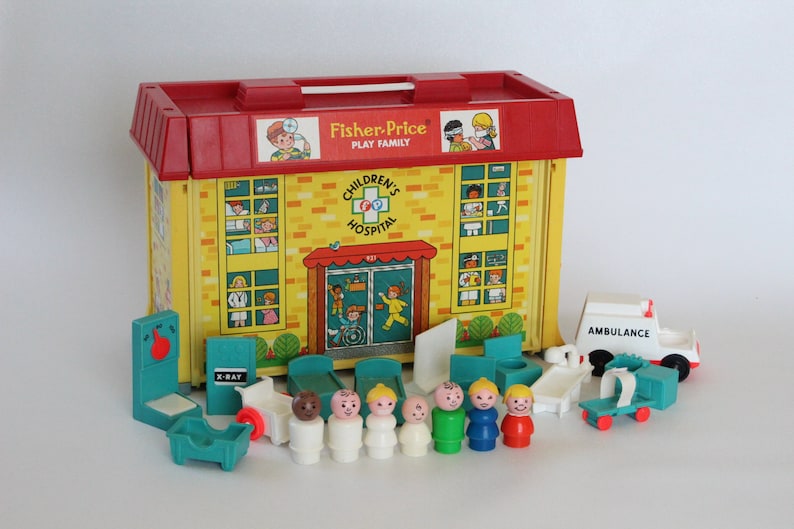 fisher price hospital playset