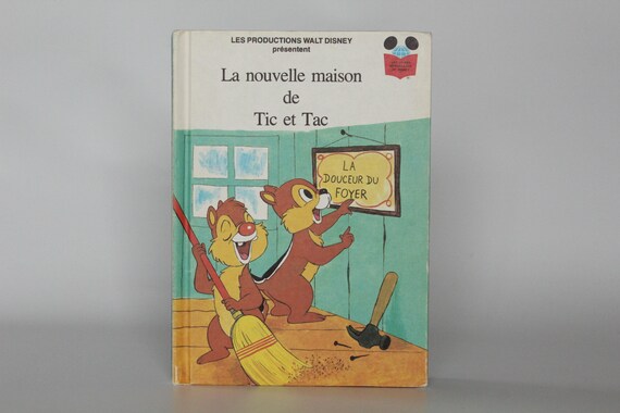La Nouvelle Maison De Tic Et Tac Vintage French Disney Book Etsy La Nouvelle Maison De Tic Et Tac Vintage French Disney Book Etsy