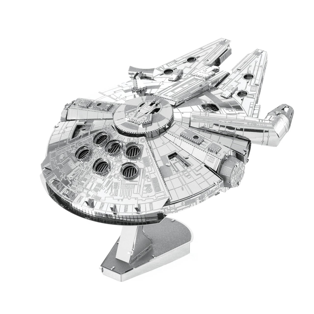 Fascinations ICONX Lando's Millennium Falcon Premium Series 3D Metal Model Kit 
