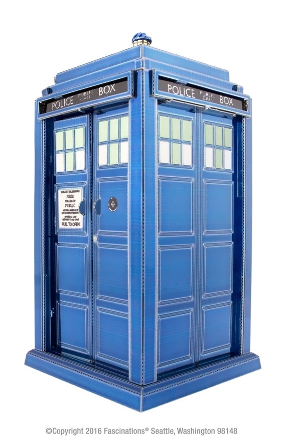 Metal Earth TARDIS Dr Who 3D Metal 