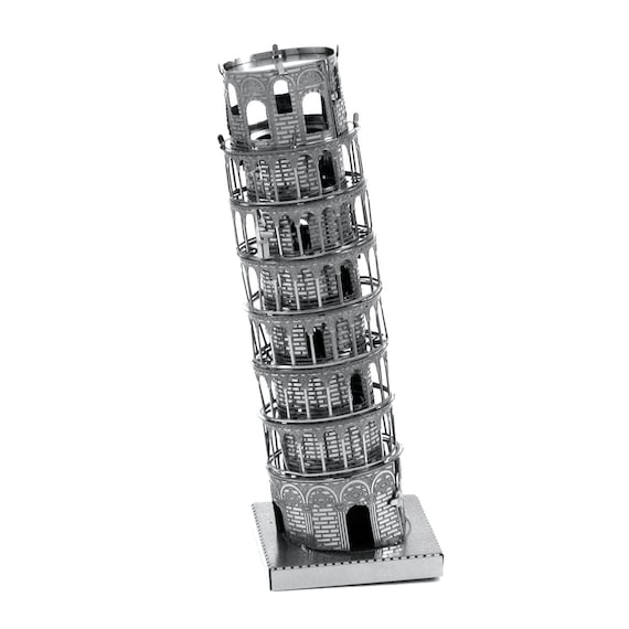 THE LEANING TOWER OF PISA ITALY 3D Puzzle 4 SHEETS Education LARGE MODEL 