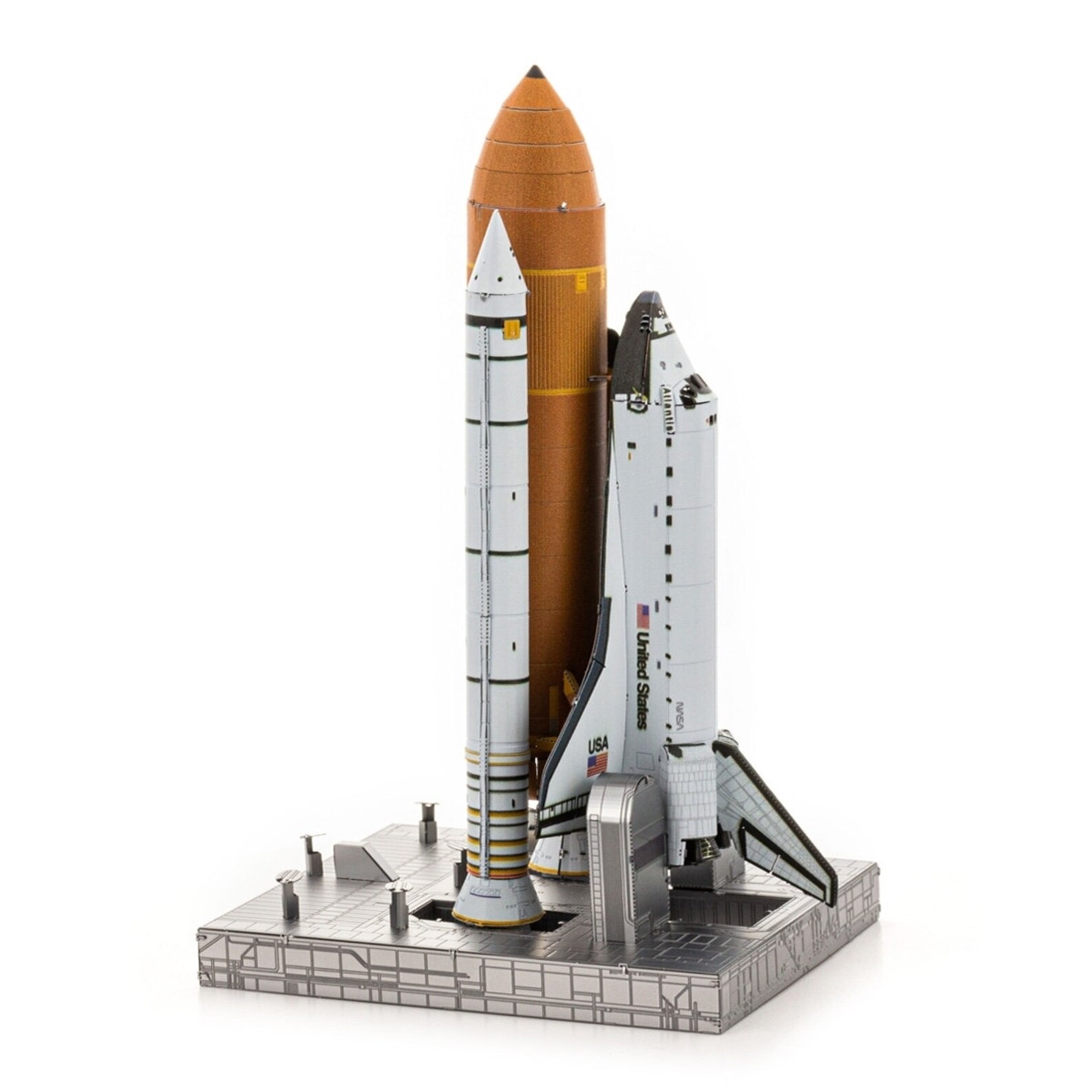 Iconix Space Shuttle Launch Kit 3D Metal Model kit/puzzle