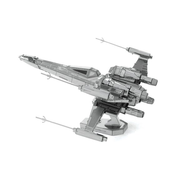 Metal Earth Poe Dameron S X Wing Fighter 3d Metal Model Etsy Metal Earth Poe Dameron S X Wing Fighter 3d Metal Model Etsy