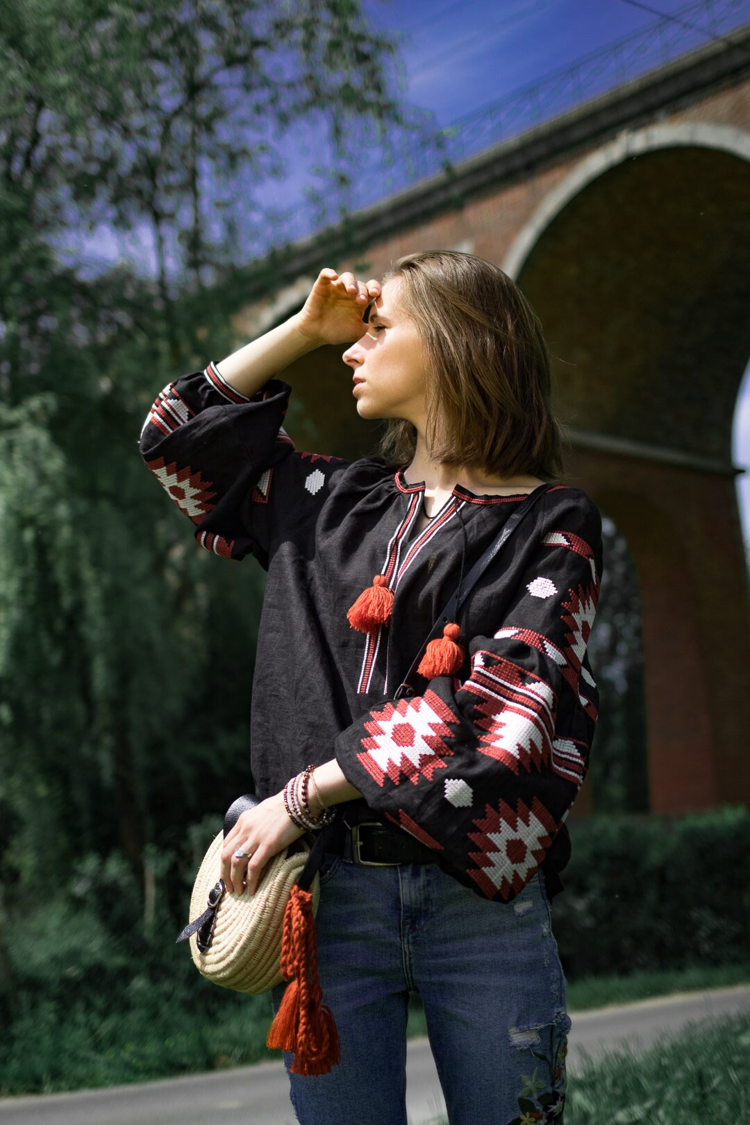 Pretty Pick Boho Embroidered Top