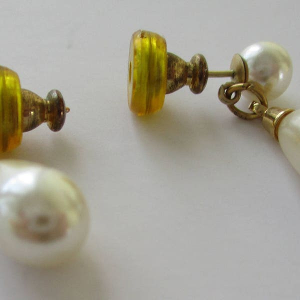 Vintage Pearl Earrings