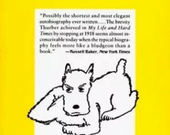 My Life and Hard Times by James Thurber | PB | 1st Perennial Library Edition + Bonus! 1973