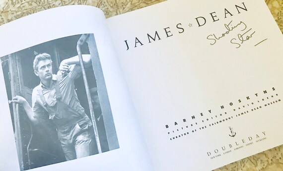 James Dean 'shooting Star' Book & Movie Set Photo - 1989, 1st