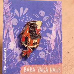 Baba Yaga Haus - Hard Enamel Pin