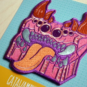 Mimic! Iron On Patch - Embroidered Patch