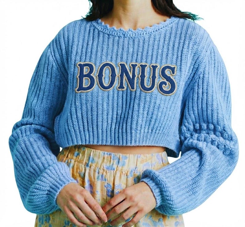Chunky Crochet Sweater Pattern PDF | Fjord Sweater | Top Down No Sew | Alpine Stitch | Oversized Fit | US Terms | 8mm Hook image 4