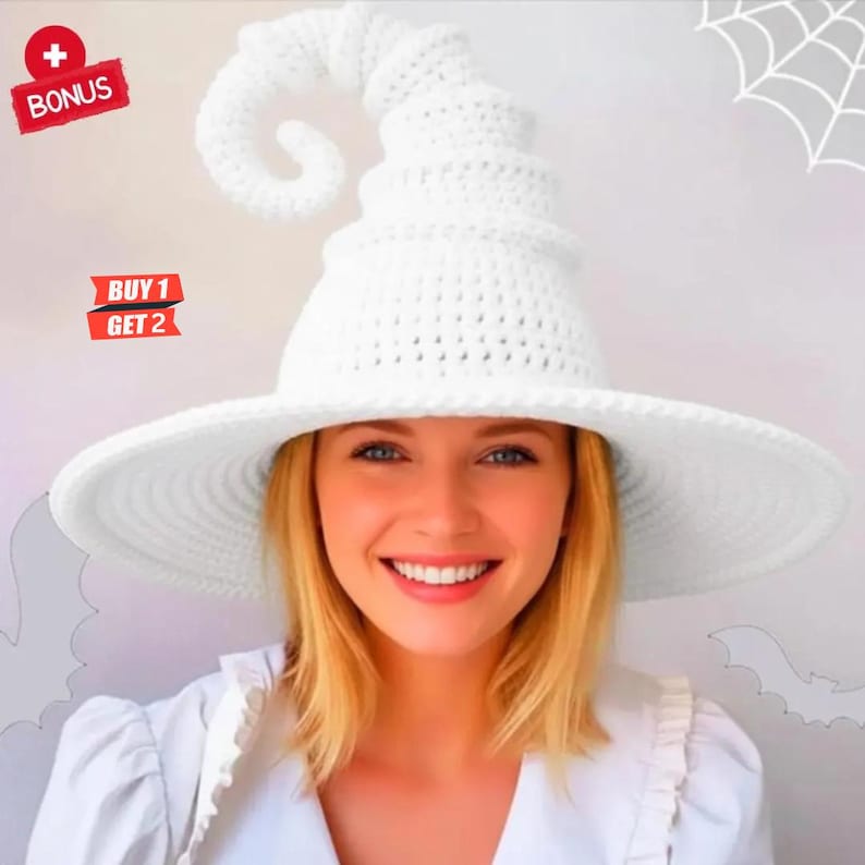 Crochet Witch Hat Pattern Bundle - Twisted Halloween