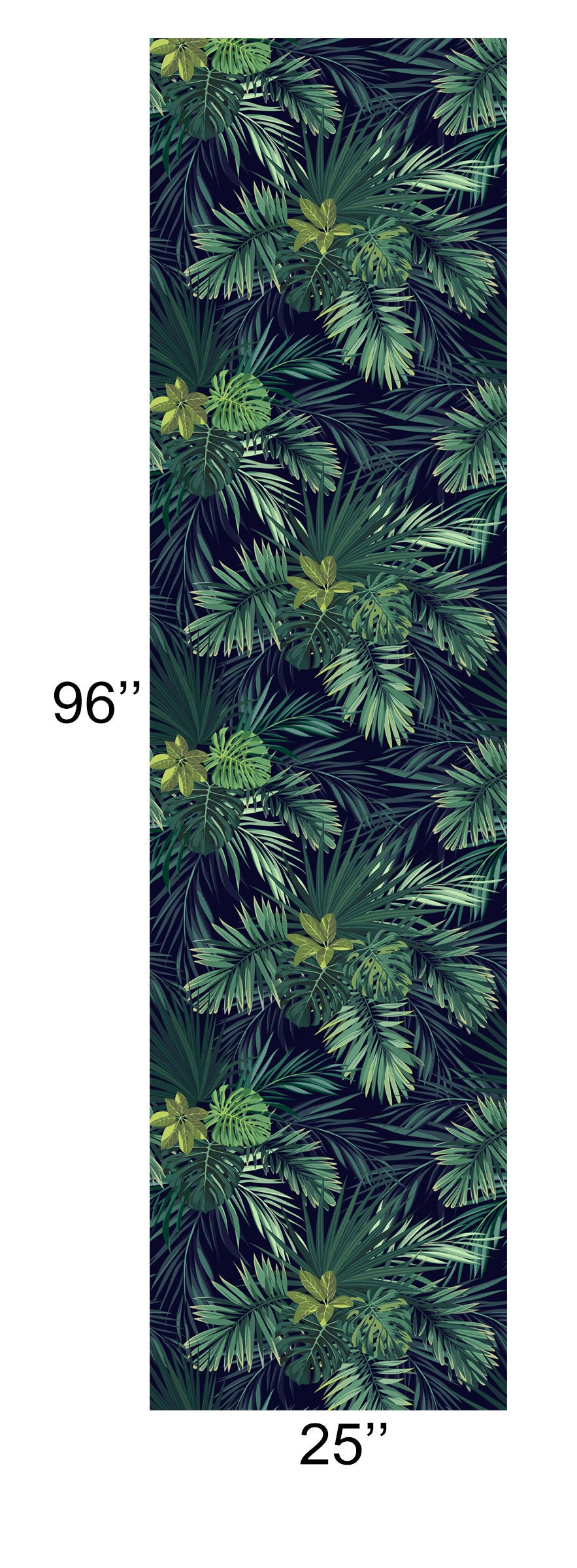 Tropical Palm Removable Wallpaper Peel & Stick Mural Nursery Decor Self ...