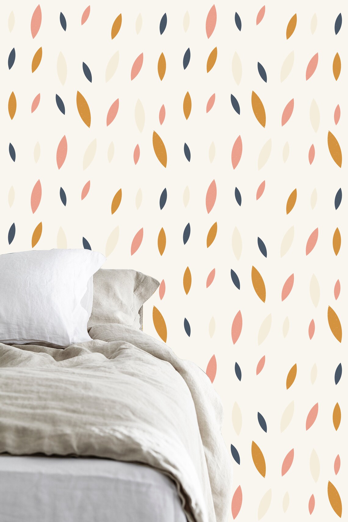 Scandinavian Vintage Style Design Wallpaper Removable - Etsy