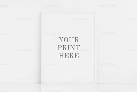 Print Mockup 12x16 30x40 3:4 Ratio Clean White Print Mockup 12x16 30x40 3:4 Ratio Clean White