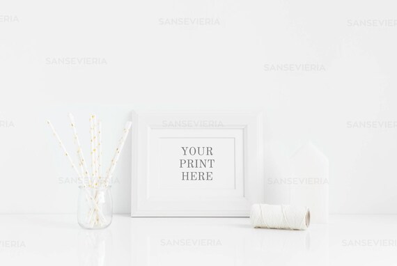 Print Mockup 10x15 20x30 3 2 Ratio Horizontal Frame Mockup Etsy