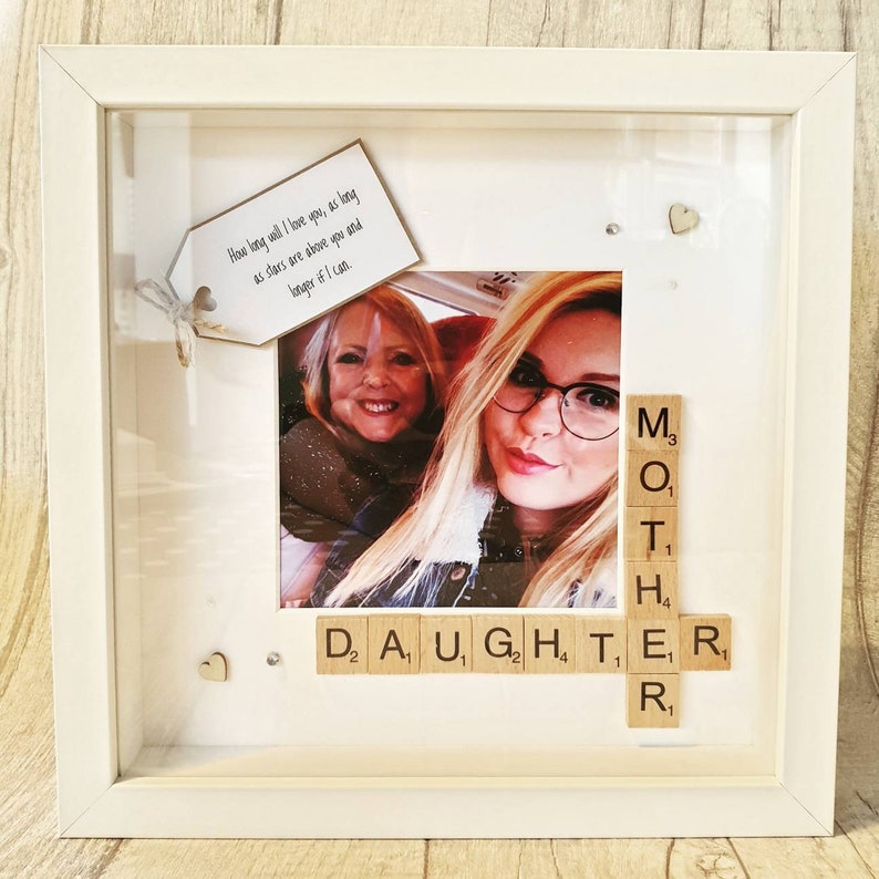Mother And Daughter Frame Custom Photo Mum Gift For Handmade Personalised Mothers Day S