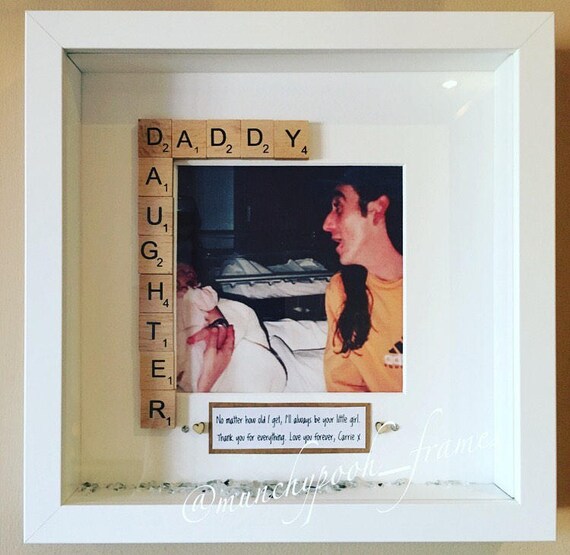 Personalised Daddy Daughter Frame Step Dad Daughters Image 0