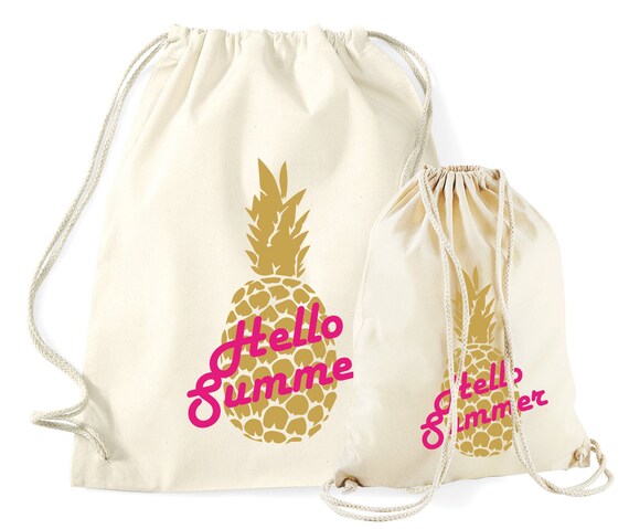 pineapple gym bag