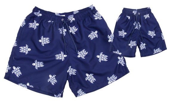 short de bain pere fils