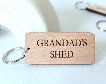 Personalised Wooden Keyring, Airbnb Hotel Home Shed, Custom Key Fob, Personalised Gift, Holiday Let Keyring, Personalised Holiday Keyring