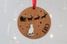 Personalised Cat Christmas Bauble, Cat Christmas Decoration, Pet Lover Christmas Gift, Pet Christmas Tree Decor, Wooden Tree Decoration, Cat