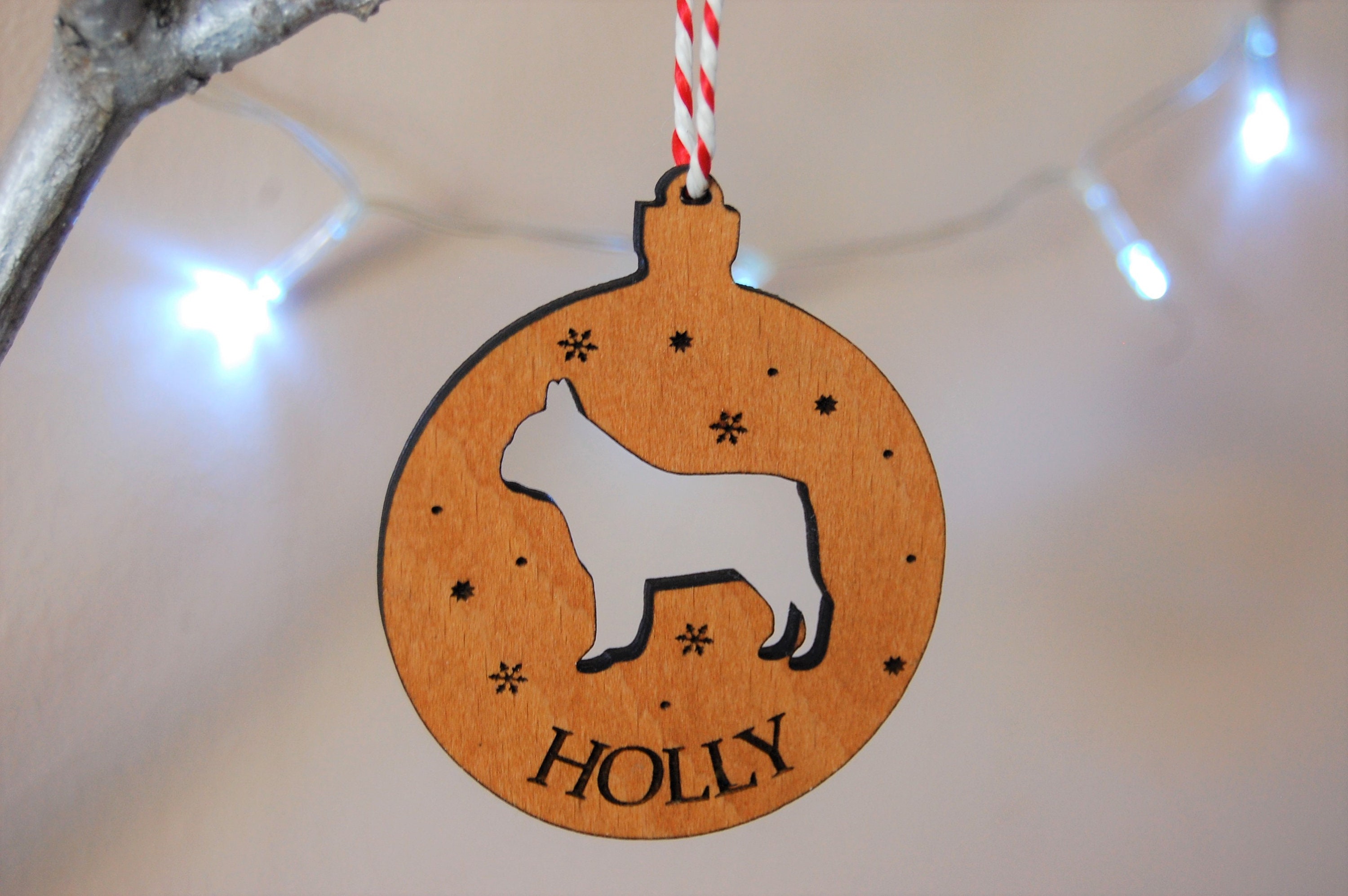 Dog Christmas Decoration Dog Ornament Pet Lover Christmas | Etsy UK