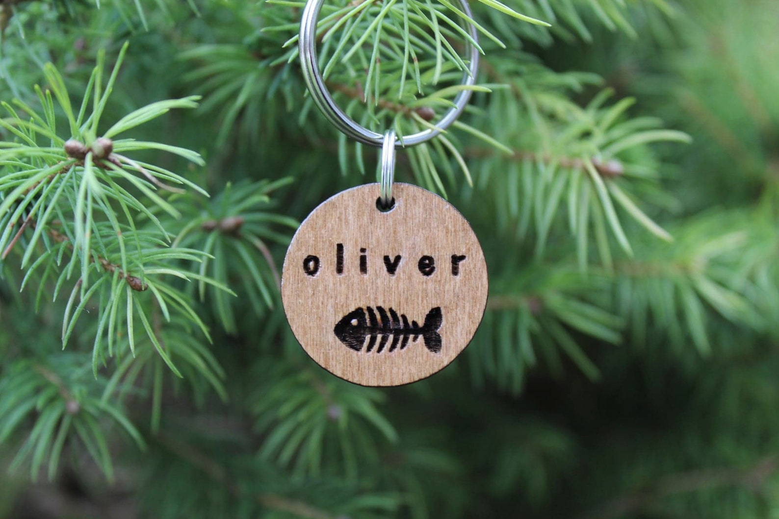 Cat ID Tag Cat Name Tag Puppy Name Tag Custom Pet Name Tag Etsy