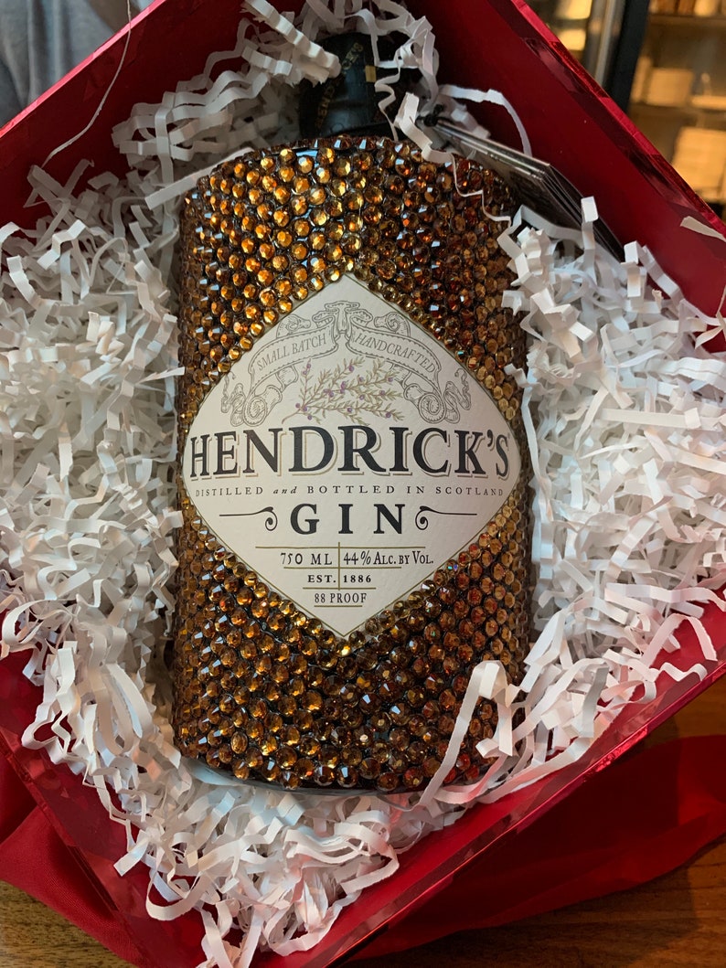 Custom Glam Liquor Bottle Etsy