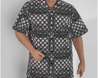 Men's Hawaiian Shirt - Bachelor party- Groomsmen - Beach bachelor party - Matching Bachelor Party Shirts