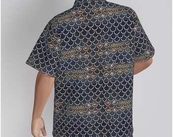 Men's Hawaiian Shirt - Bachelor party- Groomsmen - Beach bachelor party - Matching Bachelor Party Shirts