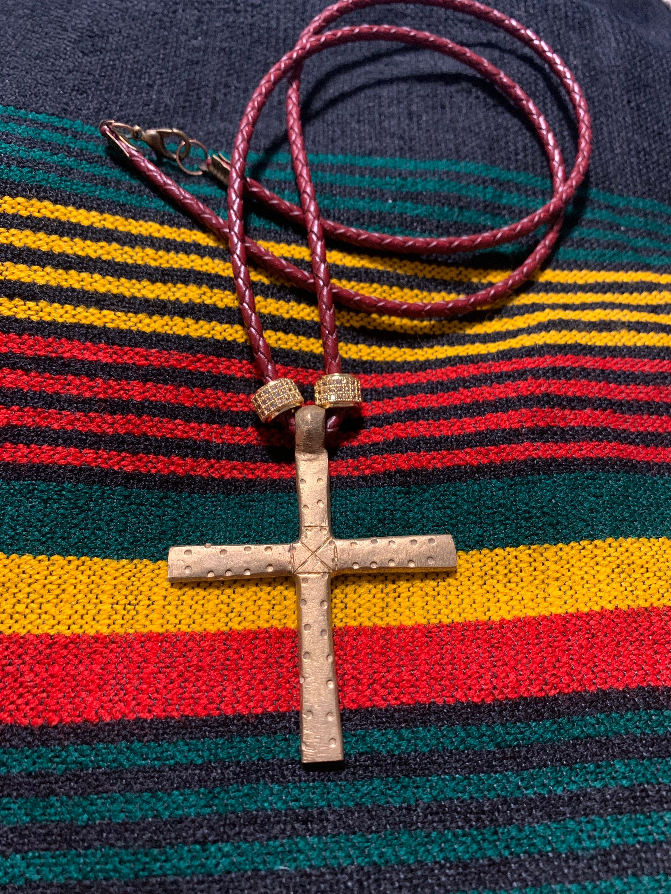 Orthodox Cross, Wooden Cross, Beads Necklace, Crucifix, Orthodoxy, Orthodox  Cross Pendant 