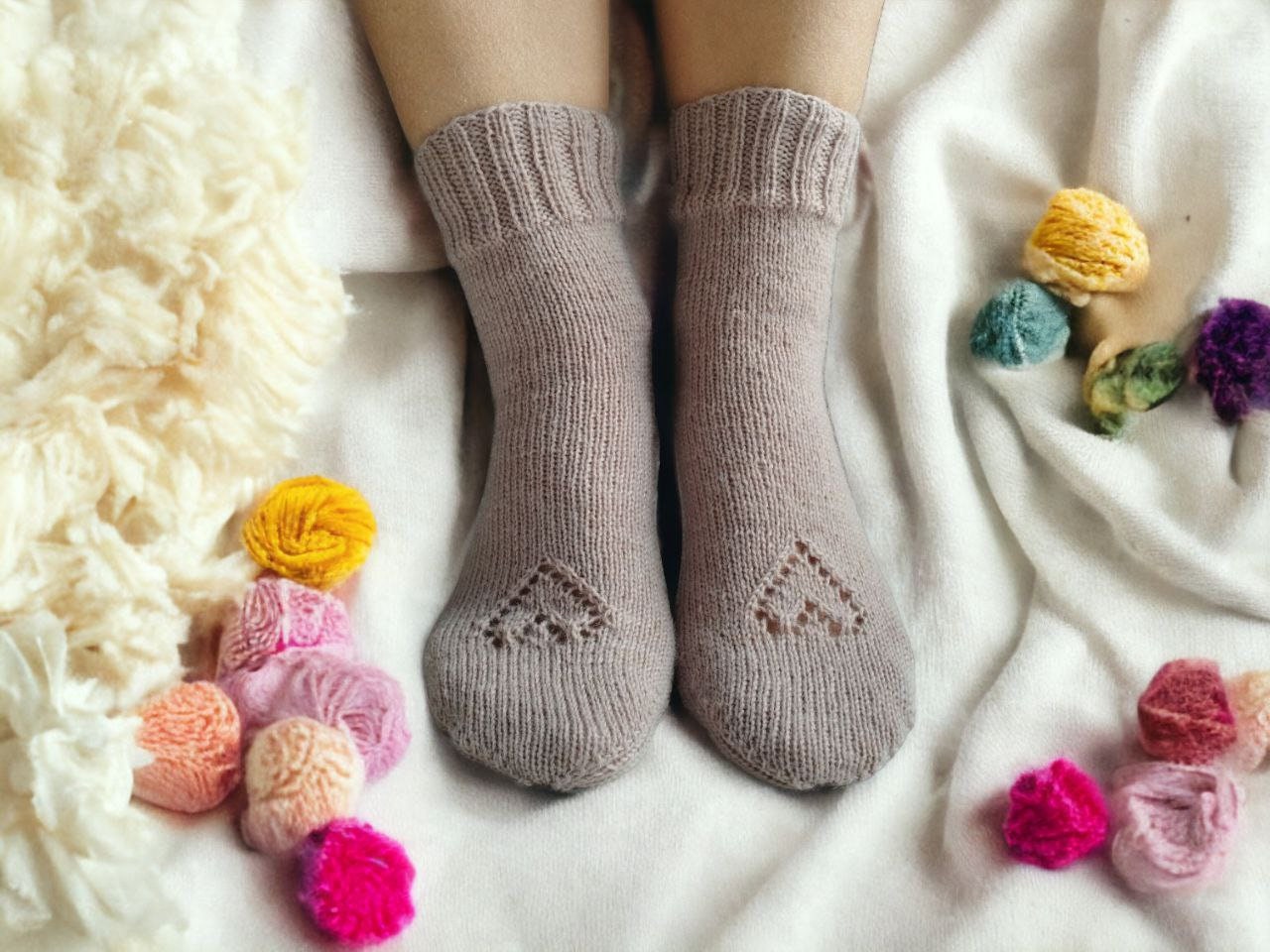 3D Tier Socken Mit Highland Cow Design - Kuschelige Plüschsocken Als Weihnachtsgeschenk