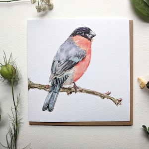 Cartão de felicitações em branco com aquarela de dom-fafe