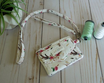 Boho Deer ID Monedero